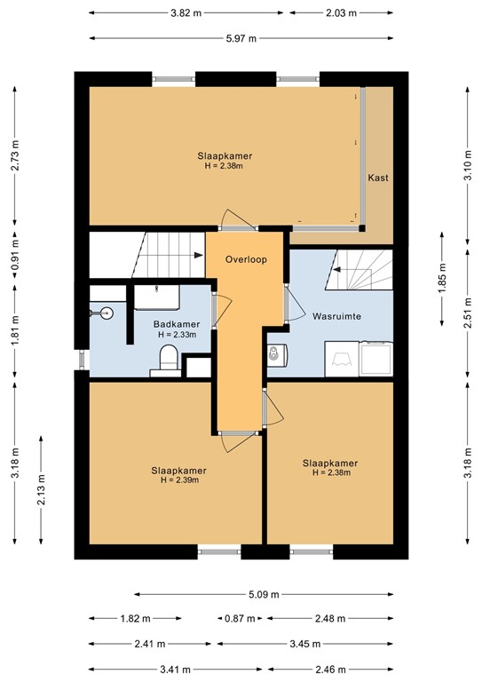 mediumsize floorplan